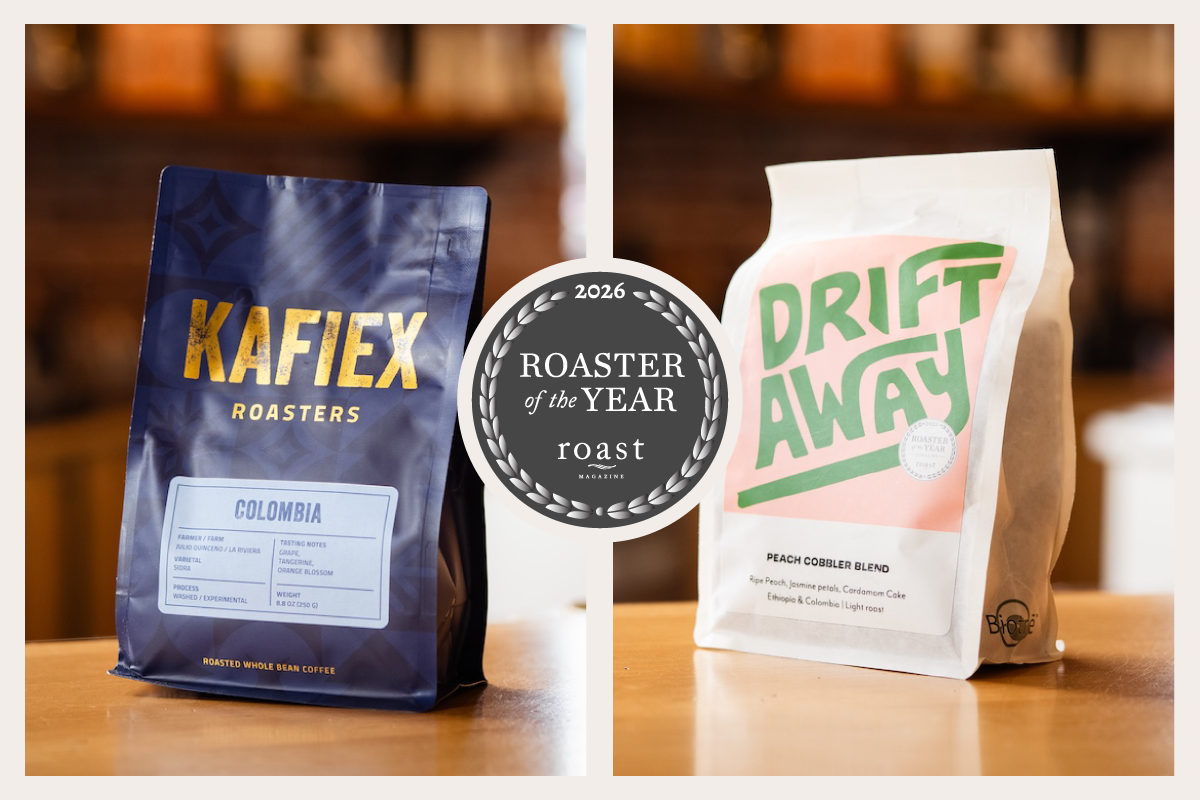 Roast Magazine Names Kafiex Roasters and Driftaway Coffee 2026 Roasters of the Year