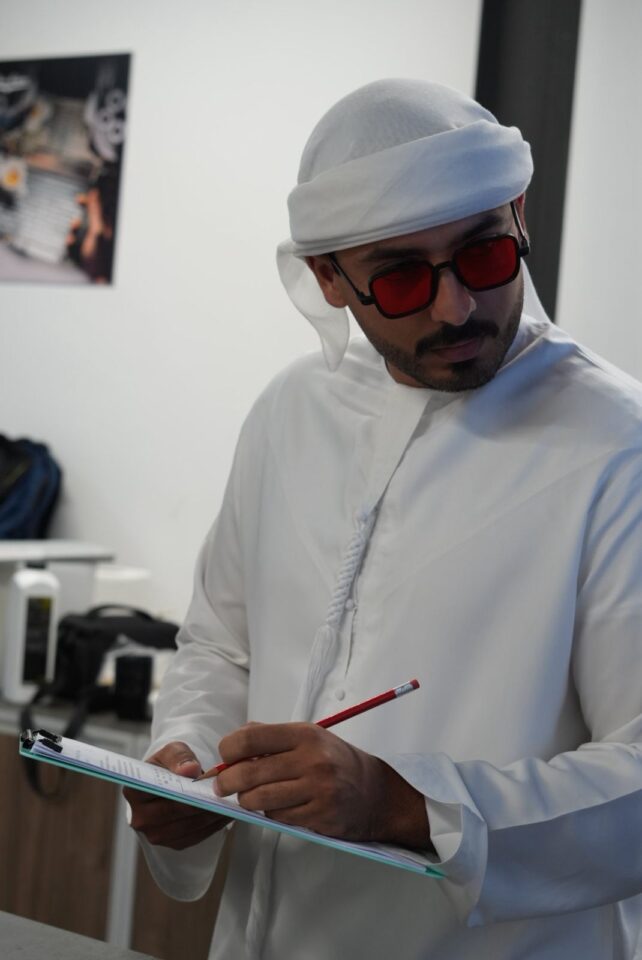 Abdulla Al-Sakkaf at Profile Specialty Coffee in Umm Al-Quwain, UAE