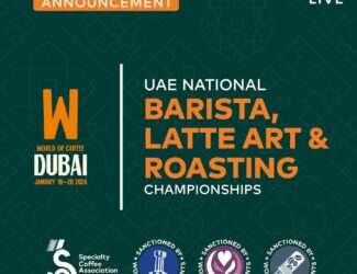 Registration Opens for the UAE National Barista, Latte Art, and Roasting Championships 2026 at World of Coffee Dubai